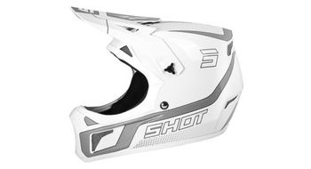 Casco integral shot rogue armada blanco