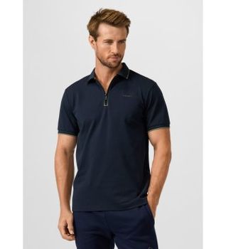 Hackett London para hombre. HM5600218 Polo Hs Range marino (M), Casual, Algodón, Manga corta