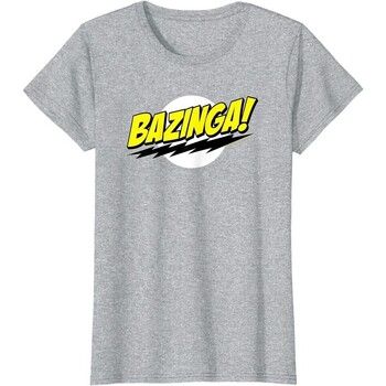 The Big Bang Theory Camiseta Bazinga para mujer