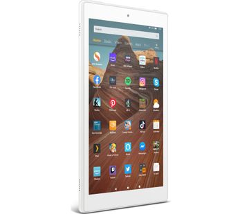 Fire HD 10 Tablet (2019) - 32 GB, White, White