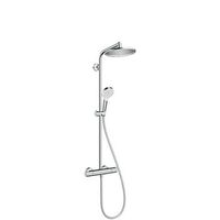 showerpipe hansgrohe crometta s 240 1jet ecosmart con termostato 27268000