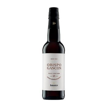 Barbadillo Vino Generoso Obispo Gascón Palo Cortado Jerez-xérès-sherry Media Botella 37 Cl 15% Vol.