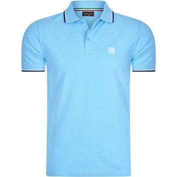 Cappuccino Italia Polo Applique Pique para hombre