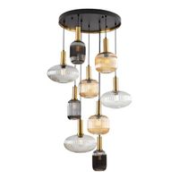lampara colgante norma 9 luces