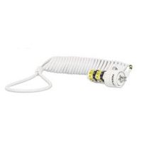 mobilis 001234 cable antirrobo blanco 18 m
