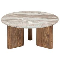 mesa de centro de mango coppa d91cm