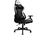silla gaming - drift dr175 2d regulable en altura y anchura poliuretano 150kg giratorio negro carbon