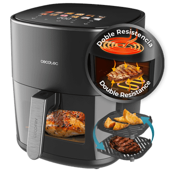 Freidora de Aire Cecotec Cecofry&Grill Duoheat 6500