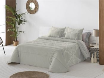 Edredón comforter idalia 300 g tacto pluma para invierno jvr