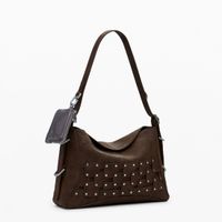 desigual bolso mano patch tachuelas mediano 25waxpbp-6009