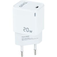 tooq tqwc-pd20wt cargador de pared usb-c 20w blanco