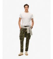 superdry para hombre m7011132a pantalon cargo core camuflaje verde 29 casual algodon