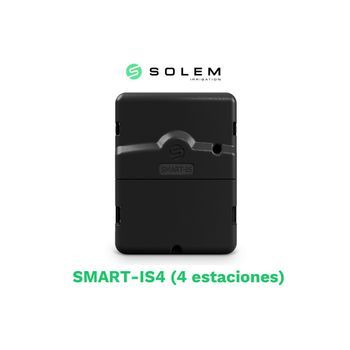 Programador Solem Smart-is 24v 4 Estaciones (wifi/bluetooth) - Riego Inteligente