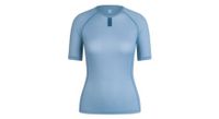 camiseta interior de manga corta rapha lightweight azul para mujer