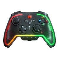 bigbigwon rainbow 2 pro rgb elite controller tri-mode gaming with hall effect trigger and alps joystick 24g bluetooth w