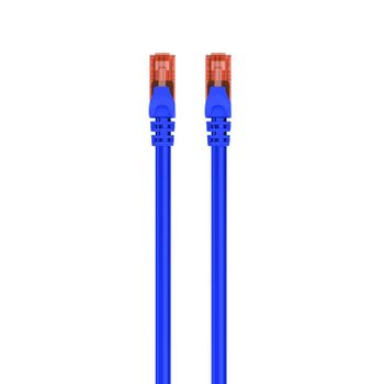 Ewent Cable de Red U/UTP RJ45 Cat. 6 0.5m Azul