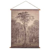 lienzo pergamino de tela impresa 76x97x3 cm