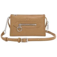 lacoste bandolera mini bolso de hombro mujer celys marron cookie para mujer