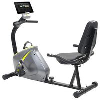 bicicleta estatica reclinada magnetica con pulsometro vidaxl
