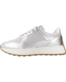 de GEOX ZAPATILLAS MUJER MODELO D AMABEL COLOR PLATA C0898