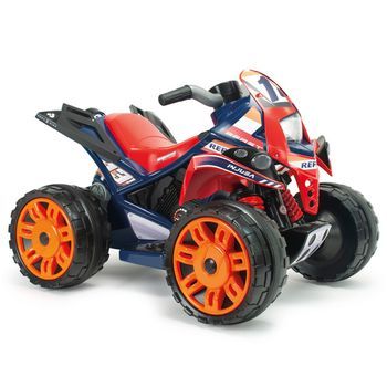 Quad Injusa The Beast Repsol Competition 12v Azul (edad Mínima: 2 Años - 81 X 60 X 58 Cm)