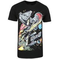 disney camiseta manga larga falcon battle para hombre