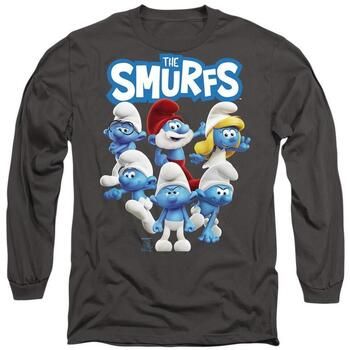 The Smurfs Camiseta manga larga TV27957 para hombre