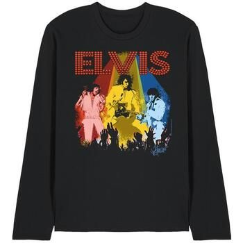 Elvis Presley Camiseta manga larga Vegas Remembered para mujer