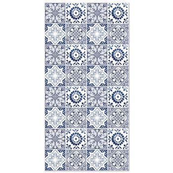 Panorama Alfombra Vinílica Hidráulica Granada Azul 80x250 Cm