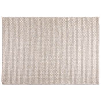 Alfombras De Área Rectangular Faro Crema 280 X 200 Cm Poliéster