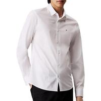 calvin klein jeans camisa manga larga poplin stretch para hombre