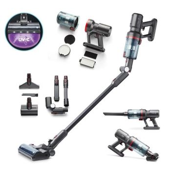 Aspiradora sin Cable Clean Air Optima Purifloor Vertica 500W 65 min UV-C Gris