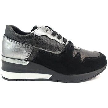 Calzafarma Deportivas Moda DEPORTIVA 8440-5 PIEL NEGRA para mujer