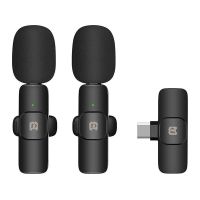 microfono puluz pu3151b lavalier inalambrico omnidireccional usb-c con reduccion de ruido