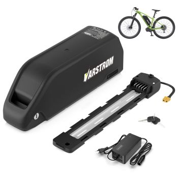 [EU Direct] VARSTROM Downtube Yingwu 52V 20AH 1040Wh Batería para bicicleta eléctrica 5000mAh 21700 con placa de protecc