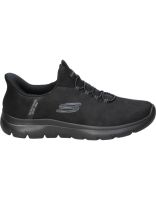 deportiva skechers slip-ins summits korlo negra 40