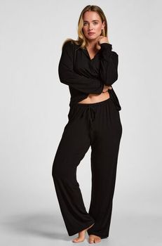 Hunkemöller Pantalón de jersey Essential Negro
