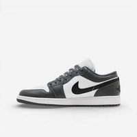 nike deportivas moda jordan 1 low iron grey para mujer