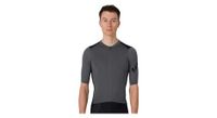 maillot de entrenamiento de manga corta rapha pro team gris negro  hombre