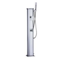 ducha solar piscina jardin exterior happy formidra 20l lavapies aluminio - inox