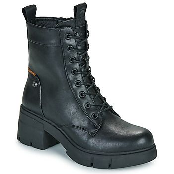 Refresh Botines 172906-BLACK para mujer