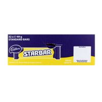 cadbury starbar - 32 x 49g