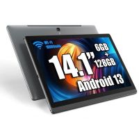 tablet meswao b1 wifi 141 6gb gris 128gb bateria larga duracion