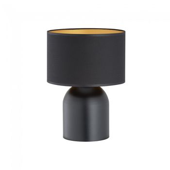Lámpara de mesa canda negro+oro