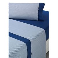 juego de sabanas estampadas combo - 4 piezas - cama 200 - azul - disponible en varios tamanos y colores