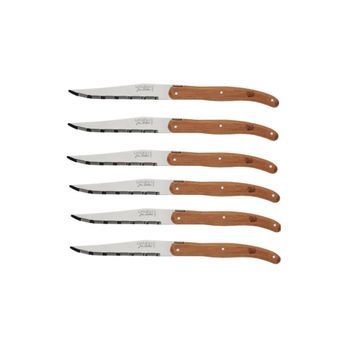 Jean Dubost Juego De 6 Cuchillos Para Carne - L0060011pef175