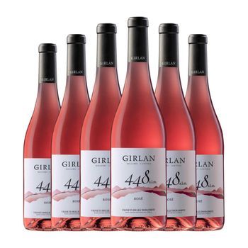 Girlan Vino Rosado 448 S.l.m. Rosè Vigneti 75 Cl 12% Vol. (pack De 6 Unidades)