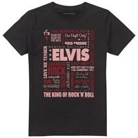 elvis presley camiseta whole lotta type para mujer