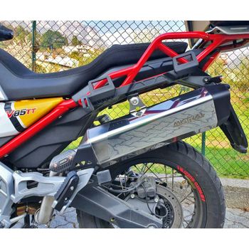 Silenciador de escape Moto Guzzi V 85 TT -'20 Mistral Exagon