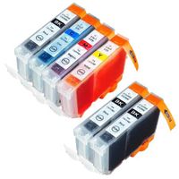compatible multipack canon i950 printer ink cartridges 6 pack -4705a002